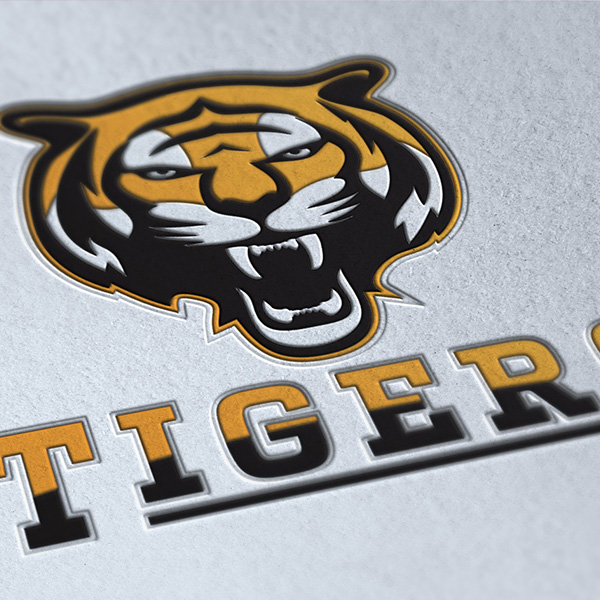 Tigers Sports Logo Design